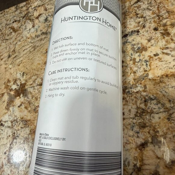 Huntington Home Loofah Anti-Slip Bath Mat - Brand New - Never Used - Picture 5 of 5